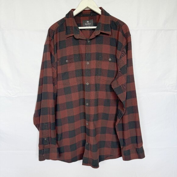 Windriver Rustic Red Flannel Checker Shirt - Picture 1 of 4